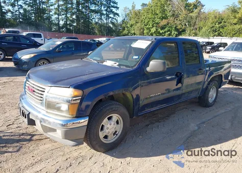 2005 GMC Canyon Sle из США, поврежденный, VIN 1GTCS136158244617